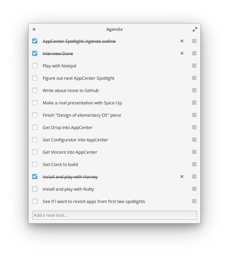 AppCenter Spotlight: Agenda image