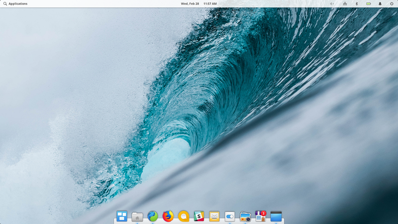 The new Translucent Light (on a busy light wallpaper)
