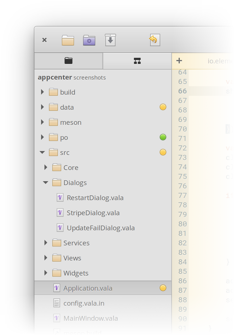 New Git integration