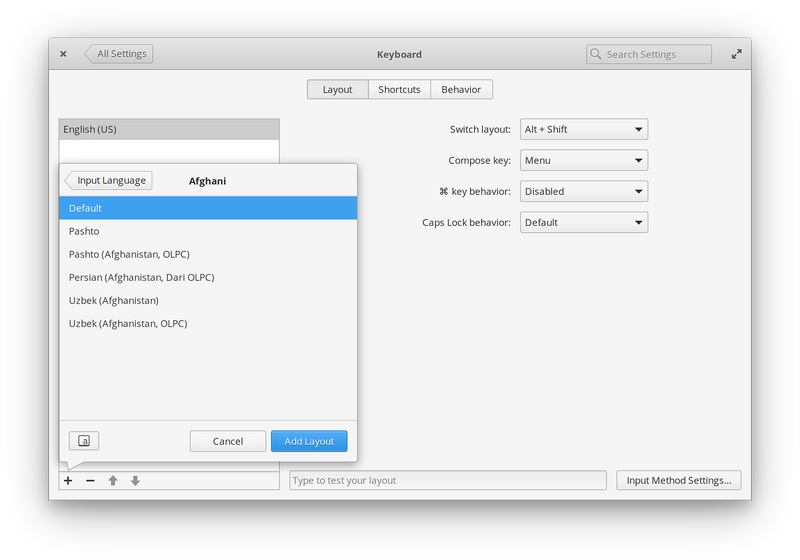 Add keyboard layout detail