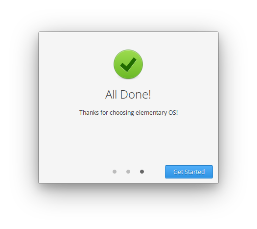 Finished screenshot