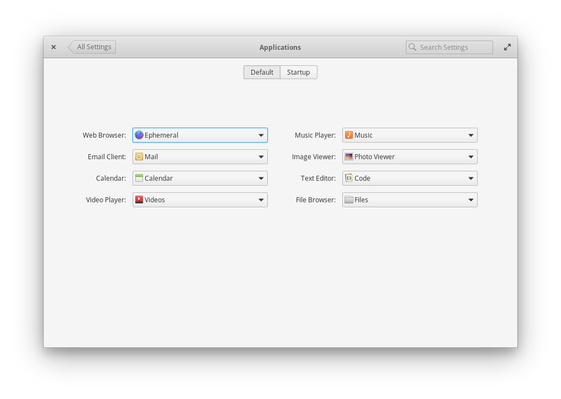 System Settings