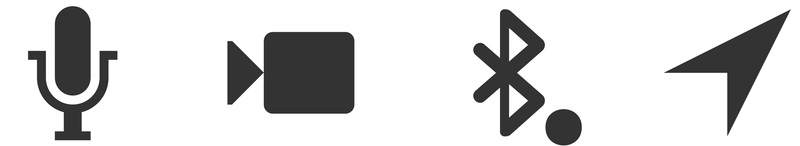 Our OS already knows when these services are being used. It could let users know, too.
