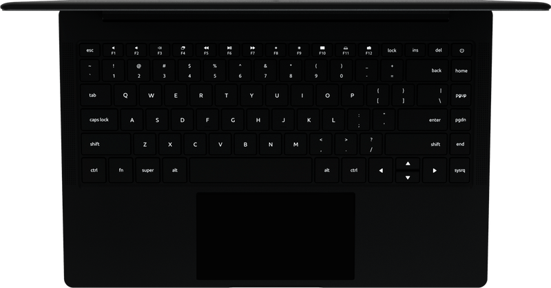 StarBook Mk V with US English keyboard